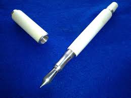 Image result for mammoth bone inlay fountain pen
