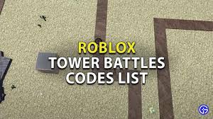 As easy as it seems, click on the codes button (lower right corner), type the code where enter code here! New Roblox Tower Battles Codes June 2021 Gamer Tweak