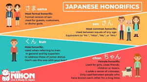 Sama San Kun Chan The Many Japanese Honorifics