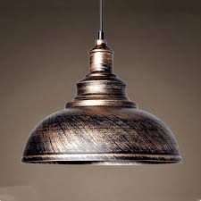 Lamp Shade Cover Vintage Pendant Light Shade Home Kitchen Loft Hanging Light Industrial Rustic Metal Lampshade Ceiling Lighting In Lamp Covers Shades From Lights Lighting On Aliexpress