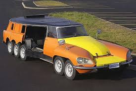 Citroen Ds Plr Mille Pattes Two V8 Engines Eleven Wheels And Many Unknowns Citroen Ds Citroen Classic European Cars