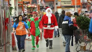 Black Friday shopping quiet but festive