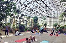 The yoga garden narberth darbojas izglītība aktivitātēs. Yoga At The Horticulture Center February 2019 Phillyvoice