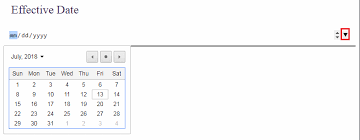 How To Show Calendar Popup When Input Type Date Is On Focus Stack Overflow