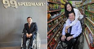 Always opening and closing alone with staffs. 8 Inspiring Facts Of 99 Speedmart S Disabled Founder Who Made It Against All Odds World Of Buzz