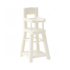 Made to fit right up to your dining table, the tripp trapp baby high chair brings your baby into the heart of meal time, allowing your little boy. Baby Stuhl Mikro Weiss Maileg