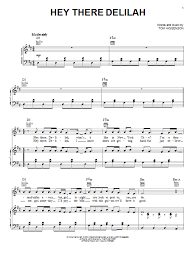 Maybe you would like to learn more about one of these? Hey There Delilah Sheet Music Plain White Ts Piano Vocal Guitar Right Hand Melody
