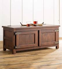 Category (20) home (10) pet supplies (1) fitness & sports. Portland Ice Box Wood Coffee Table Bench With Replica Hardware Walnut Plowhearth