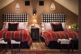 But, if the table is small, it should be one lamp. Double Up On Double Beds
