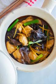 Black fungus nutrition.it contains very high iron,20 times as celery,7 times as pork liver. Chicken Stew Chinese Chicken Stew Recipe Rasa Malaysia