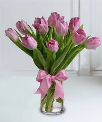 Precious Pink Tulips Pink Tulips Bouquet Easter Flowers Flower Delivery