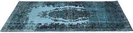 Produktionsart dijital baskı el dokuması makine halısı. Kare Teppich Kelim Pop Turquoise 37363 Billi De