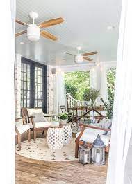 Summer Back Porch Tour Patio Decor Farmhouse Diy Projects Patio Decorating Ideas On A Budget