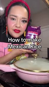 I learned how to make Mexican rice today by