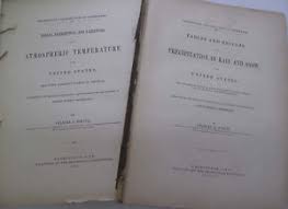 Details About Tables Atmosphere Temperature Weather Illus Precipitation Rain Snow Chart 1870s