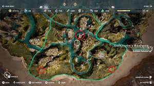 Scavengers coast is a pretty small area in achaia and there's only one shipwreck. Assassin S Creed Odyssey Achievement Guide Road Map Xboxachievements Com