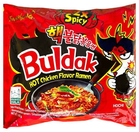 buldak hot  flavor 2X spicy 