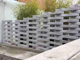 Muro Celosia En Concreto Colo Gris Fence Wall Design Concrete Block Walls Concrete Wall Panels