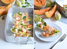 L'insalata di gamberetti e asparagi è un antipasto di pesce fresco e gustoso molto semplice da preparare. Insalata Di Ceci Melone Gamberi E Indivia Belga Robysushi Com