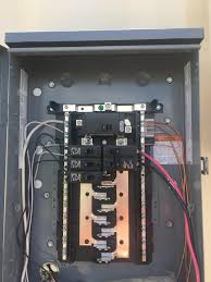Square d homeline 100 amp 20 es 40 circuit main breaker plug on neutral load. Need Advice On Running Cable To 100 Amp Sub Panel Askanelectrician