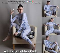 Adorkastock Pose Reference On Twitter The Chair Pack Is Live On My Gumroad This 5 Pack Has 50 Full Body Sitting Pose References In The Grid Zentai Suit Including A Few X92 high resolution self portraits shot in a studio using a soft box for lighting, sitting and crouching poses. sitting pose references
