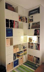 A Made To Measure Kallax Corner Bookcase Ikea Hackers Corner Bookshelf Ikea Corner Bookcase Kallax Ikea