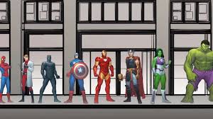 This Nifty Video Chart Measures The Heights Of Every Marvel