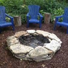Pin By St Joans On Homestead Fire Pit With Rocks Backyard Fire Outdoor Fire