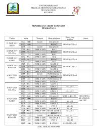 Lot 8683, seksyen 65, jalan matang kuching, kampung won, 93050 kuching, sarawak, malaisia. Jadual Peperiksaan Akhir Tahun Smk Matang Hilir Rasmi Facebook