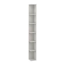 lillangen end unit black brown 19x19x179 cm ikea ikea shelves open shelving