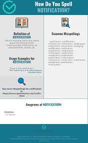 In this video today we will see how to set custom text notification tone or ringtone in android devices.hello and welcome to my youtube channel and today in. Correct Spelling For Notification Infographic Spellchecker Net