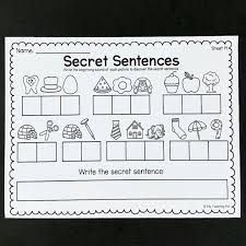 My Teaching Pal On Instagram Secret Sentences The Most Exciting Way To Practice Beginning S In 2020 Phonics Kindergarten Teaching Phonics English Lessons For Kids
