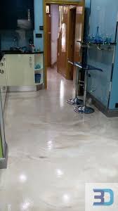 Seamless Marble Effect Flooring Installed Directly On Top Of The Existing Tiles Such A Special Design Flooring Floor Installation Floor Design Flooring