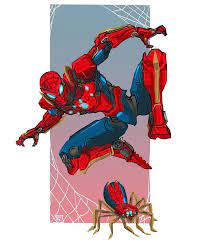 Frederic Pham Chuong On Instagram This Is My Second What If Marvel Matchup With Transformers I Hope You In 2021 Spiderman Art Transformers Artwork Transformers Art
