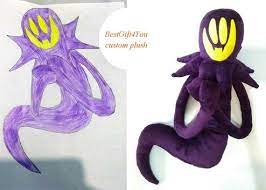 It Is A Sample Of The Plush That Can Be Made From The Drawing Inspired By Snatcher A Hat In Time A Hat In Time Plush Craft Etsy