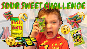 Sour Sweet Challenge Brain Blasterz Candy Youtube