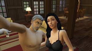 I just wanted to share Geralt and Yen I made in sims 4 : rwitcher