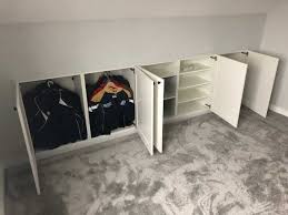 Ikea Hack Built In Storage In Knee Wall Knee Wall Attic Bedroom Storage Built In Dresser