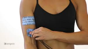 bicep muscles electrode placement for compex muscle stimulators