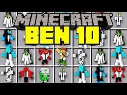 Minecraft Ben 10 Mod Ultimate Alien Omnitrix New Aliens More Modded Mini Game Youtube Ben 10 Mini Games Minecraft Mods
