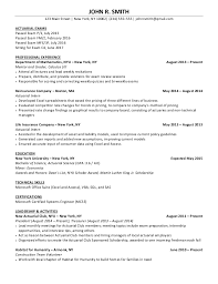 sample resume