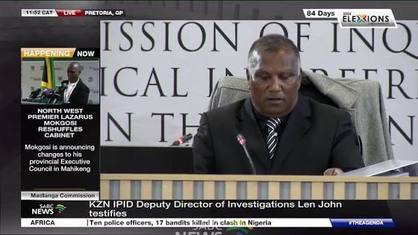 Len Barnabas John from IPID revealed a devastating timeline: on 31 March 2023—the day before Bevan Loftus was killed—his father, Gregory Loftus, a former SAPS member, applied to the High Court for