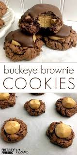 Recipe For Buckeye Brownie Cookies Recipe Desserts Cookie Brownie Recipe Buckeye Brownie Cookies