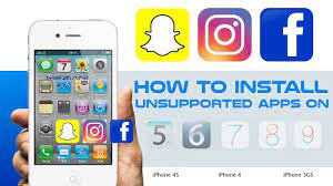 How To Install Unsupported Apps On Ios 9 3 5 Ios 7 1 2 Ios 6 And Ios 5 Ios 7 Old Apps Iphone