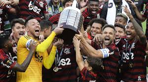 Gabigol, duas vezes, e joão gomes marcaram os gols do mais querido, no maracanã. Copa Libertadores Final Wahnsinn Flamengo Schlagt River Plate Eurosport