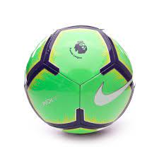 Rubber bladder helps maintain air pressure and shape. Ball Nike Premier League Pitch 2018 2019 Green Purple Yellow White Futbol Emotion