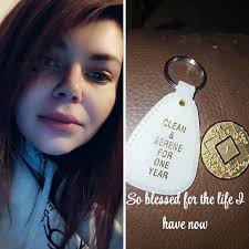 🎉 Congratulations, Morgan! 🎉 ONE YEAR of continuous sobriety from all  substances! 💛 Morgan has truly been putting in the work. This is no small  feat! Sobriety is not easy, and every