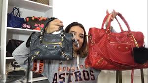 Balenciaga classic city graffiti printed textured leather tote bag. Balenciaga Bag Collection Youtube