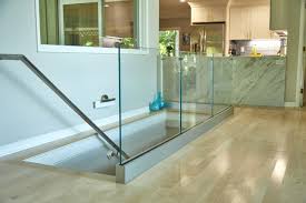 The clear view glass design is perfect for indoor and outdoor. Glass Railing Transitional Staircase Other By Viewrail Houzz