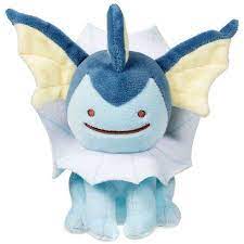 Pokemon Ditto As Vaporeon Plush Walmart Com Pokemon Ditto Pokemon Pokemon Plush